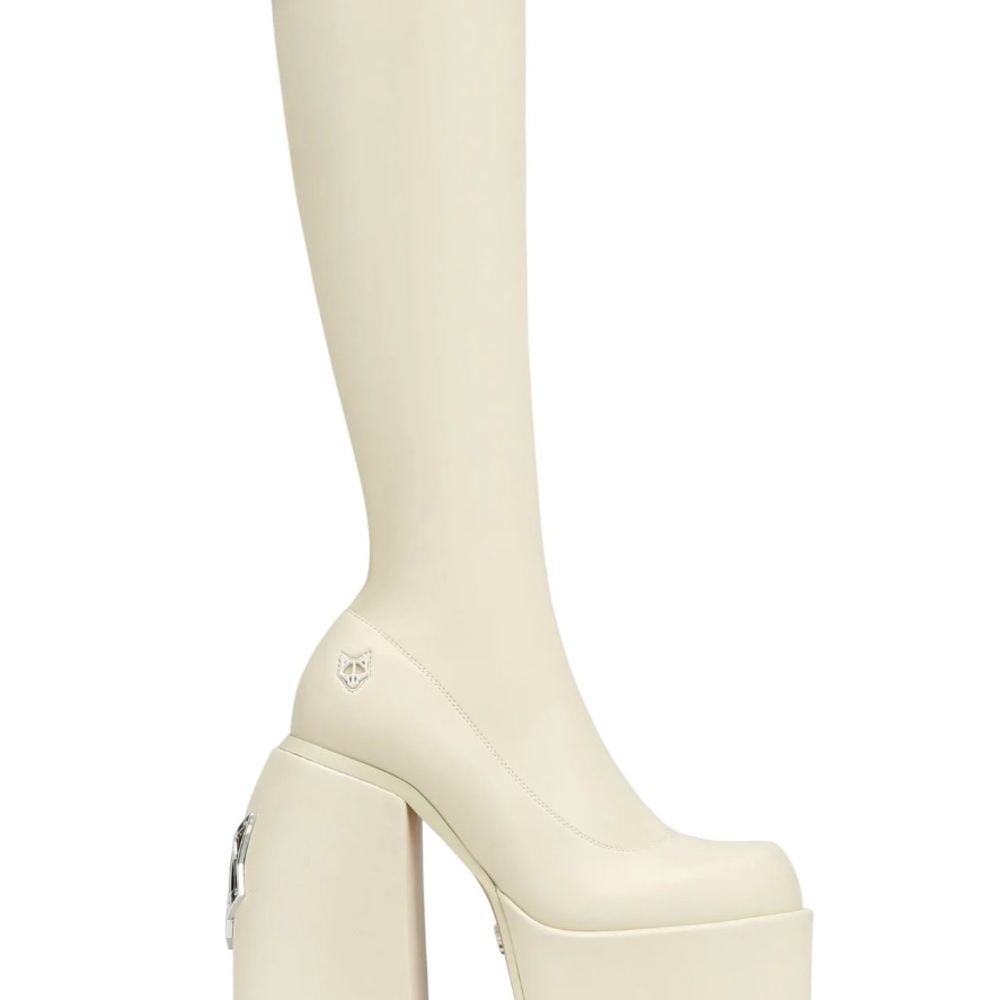 Naked Wolfe Spice Chalk Stretch White Size 6 - Never Been Worn